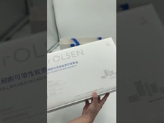 Premium Beauty Gift Set Luxury White Blue Cosmetic Packaging Custom Compartment Box