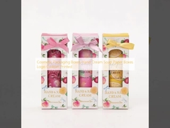  Cosmetic Packaging Boxes Hand Cream Soap Paper Boxes Logo Custom Printed