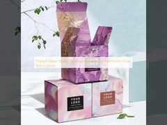 Printed Paper Boxes Cardboard Boxes For Electronics Soap Box Custom