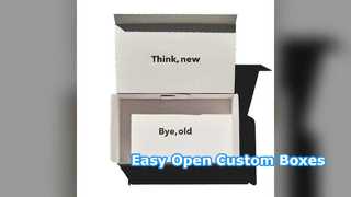 Custom Underwear Packaging Boxes Easy Open Zipper