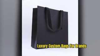 Custom Luxury Gift Bags for Skincare and Boutique Brands