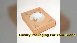Premium White Patterned Gift Box for Jewelry and Cosmetics