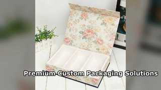 Luxury Rose Gold Rigid Gift Box for Custom Branding